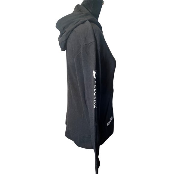 Peloton Sport Tek Team Ladies Full Zip Hoodie Size Small Black - Picture 2 of 9